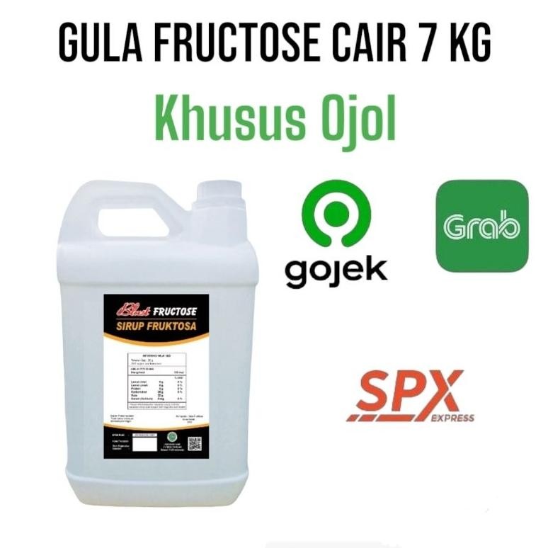 

Gula Cair Premium Fructose 7kg/5liter (Khusus Ojol) Nugi