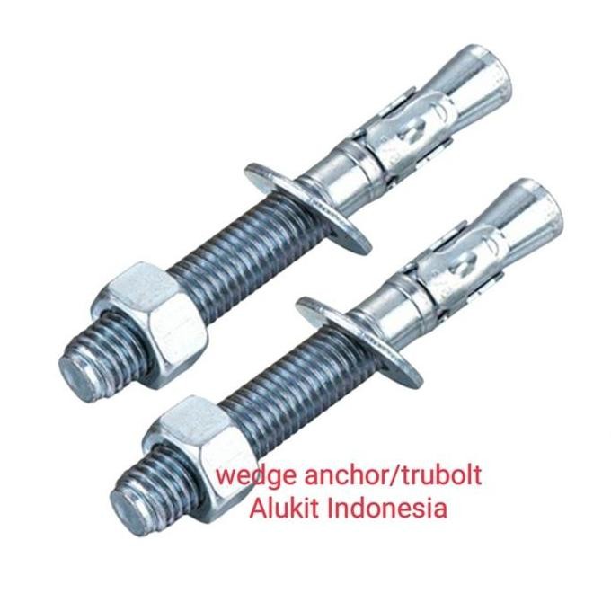 Trubolt M12 x 100 / dynabolt / wedge anchor/Galvanis HEMAT