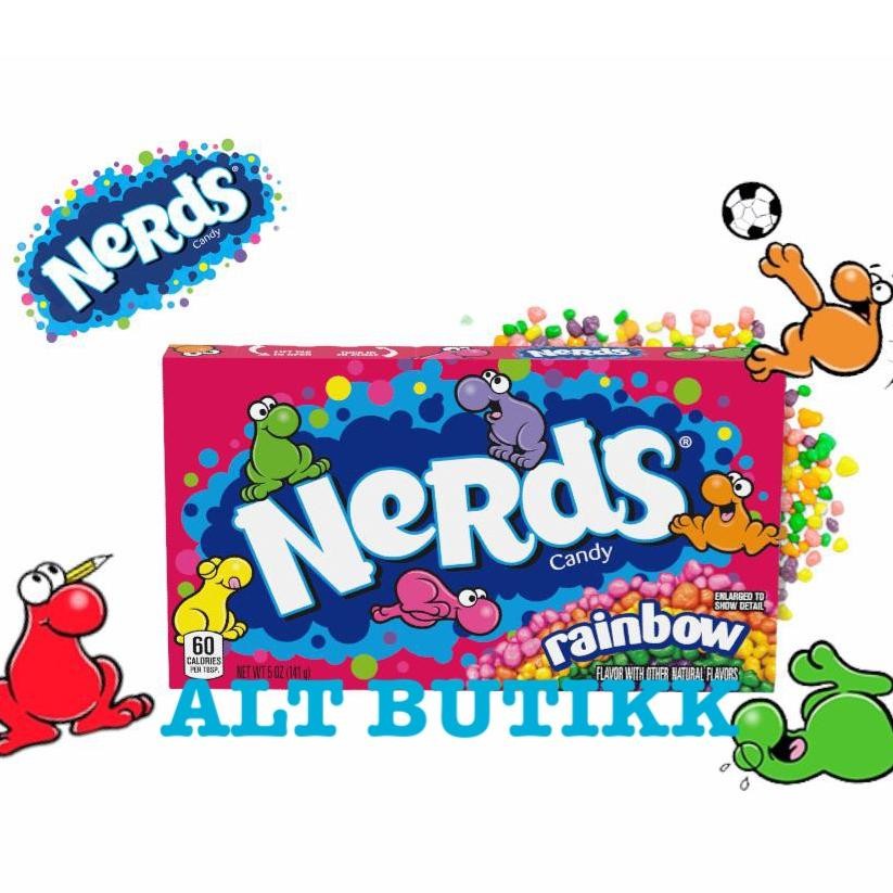 

READY STOCK NERDS RAINBOW CANDY 5 oz - 141.7 gr MADE IN USA