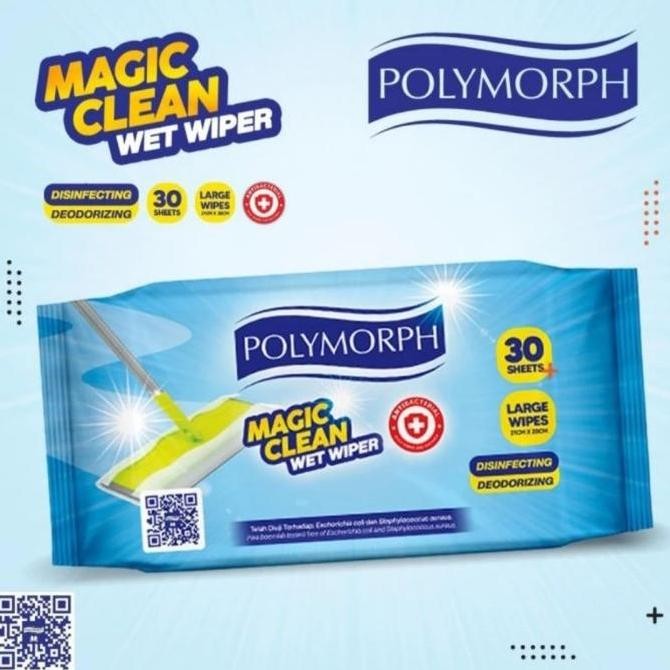 Magic clean wet tissue/Tisue Pel Basah Polymorph