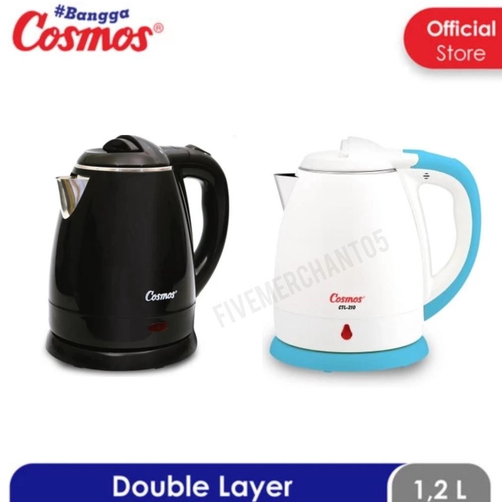 Teko Listrik Cosmos CTL 210 1,2 L Teko Pemanas Air Cosmos 210 Teko Air Cosmos Nugi