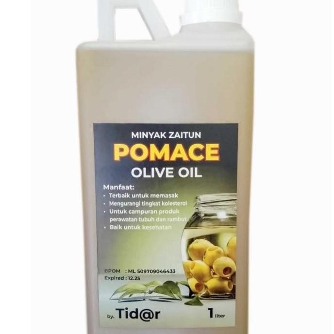 

Pomace Olive Oil 1 Liter - Minyak Zaitun Curah Kualitas Bagus Murah Diskon!