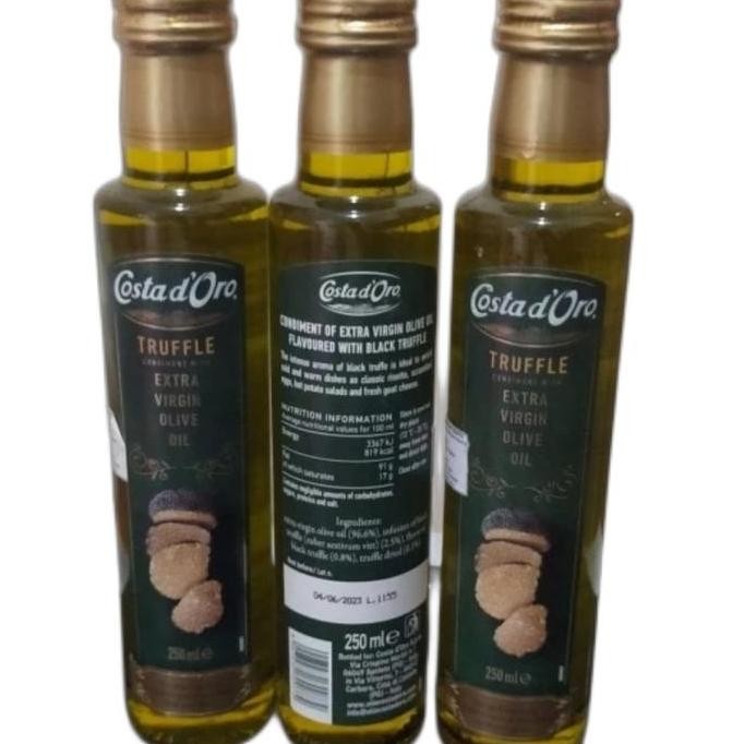 

Costa D'Oro Truffle Extra Virgin Olive Oil 250Ml - Minyak Zaitun Truffle Diskon!