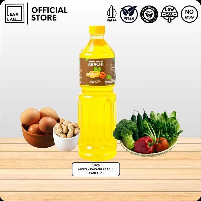 

Minyak Kacang Arachis Leanlab 1L - Minyak Masak Kacang Asli 1 Pcs Diskon!