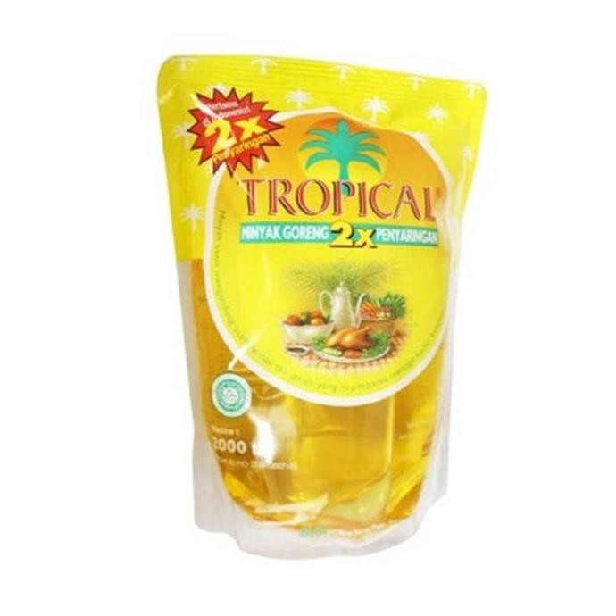 

Tropical Minyak Goreng Pouch 2000Ml | Minyak Sawit Ekonomis Diskon!