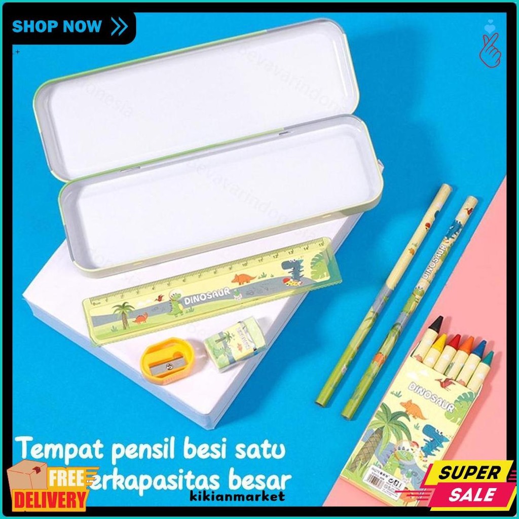 

Bevavar Alat Tulis Anak Set Tempat Pensil Lucu Untuk Hadiah Anak Stationery Terlengkap Dan Termurah