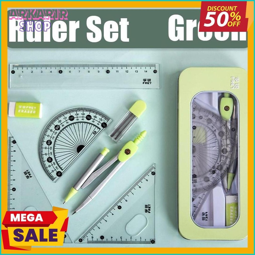 

Kompas Set 8In1 Matematika Set Penggaris Set Jangka Set Compass Set Math Set Pensil Murah Bonus Penggaris Dan Penghapus Alat Tulis Kotak Pensil Logam Sekolah Kantor Pelajar Terlengkap Dan Termurah