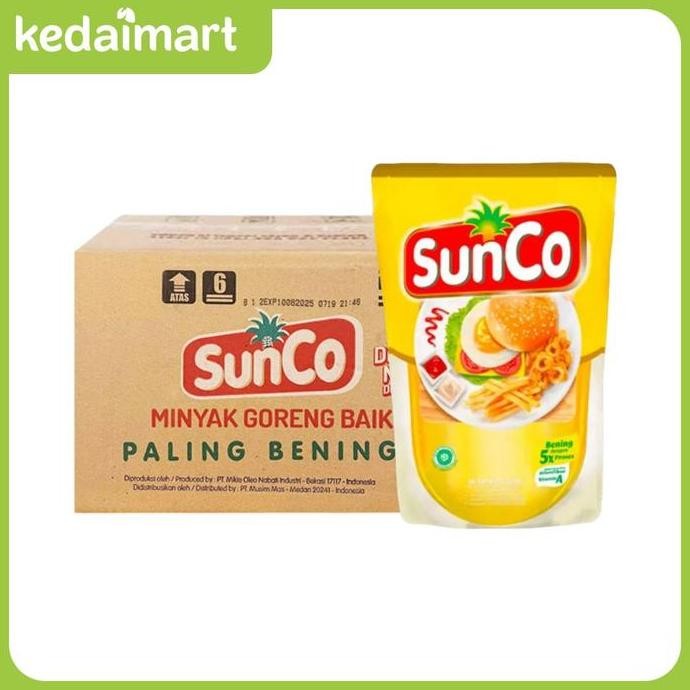 

Dus Sunco Minyak Goreng Pouch 2L Isi 6Pcs - Harga Grosir Diskon!
