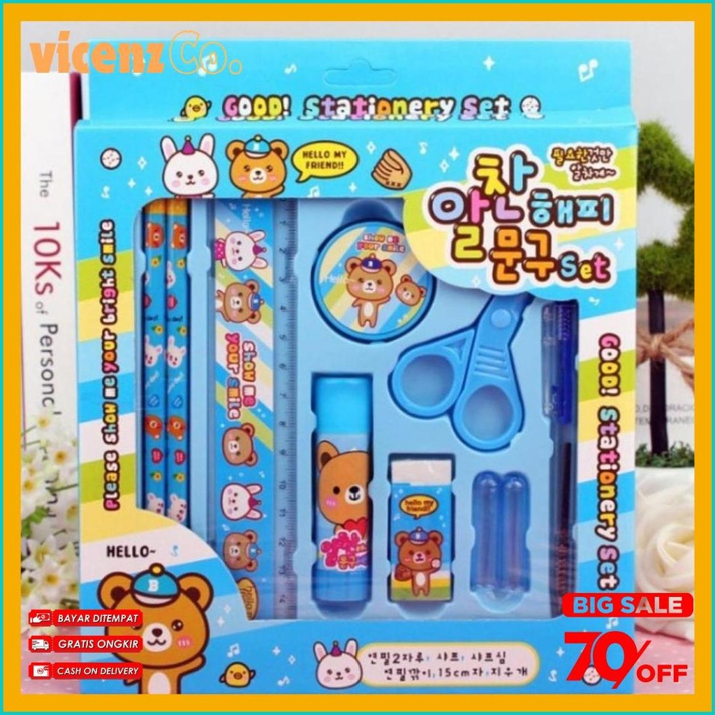 

Jc Alat Tulis Paket 2019 Paket Alat Tulis Set 8In1 Stationery Terlaris! Produk Ini Banyak Dicari