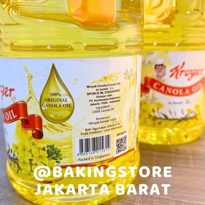 

Minyak Kanola Kroger 2 Liter | Canola Oil Import Usa Diskon!
