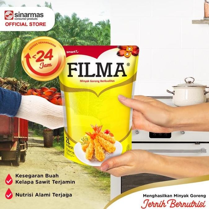 

Filma Minyak Goreng 2L Twinpack - Pouch Ekonomis Refill Diskon!