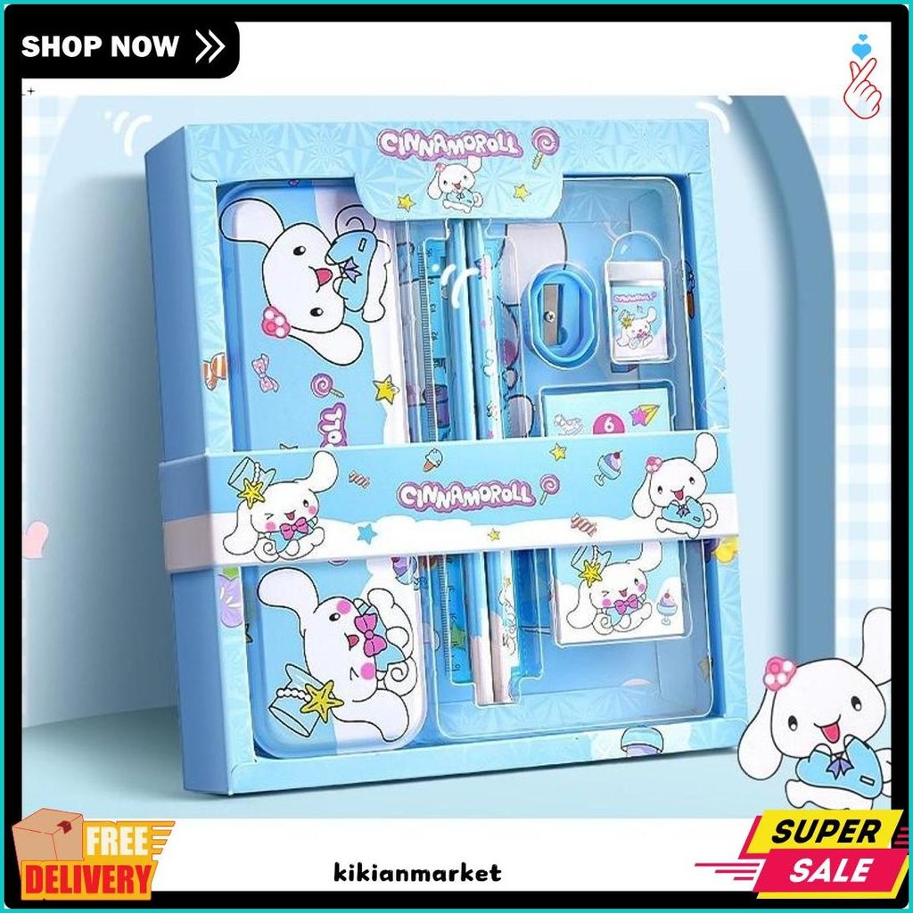 

Study Set Stationery Pensil Set Paket Alat Tulis Sekolah Krkter Spiderman/ Frozen/Unicorn 8015 Diskon Setengah Harga