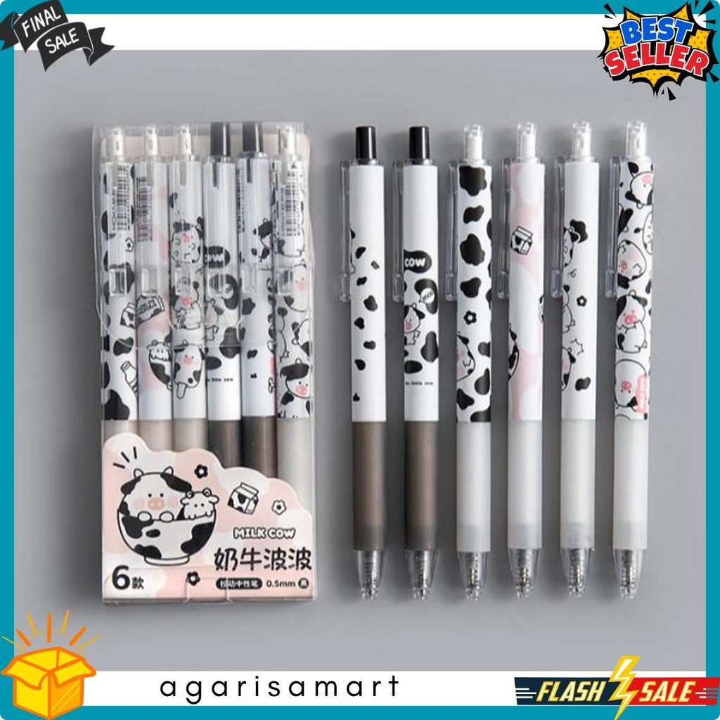 

Set Pulpen Pen Gel 6 Pc / Mekanik Motif Cartoon / Pulpen Gel Mekanik Lucu / Pulpen Aesthetic Terlaris! Produk Ini Banyak Dicari