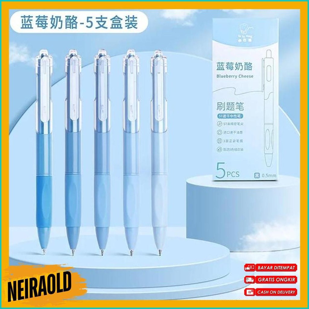 

Idolmart Pen Set Isi 5 Pcs Cepat Kering 0.5 Mm Bulpen Hitam Bandung Diskon