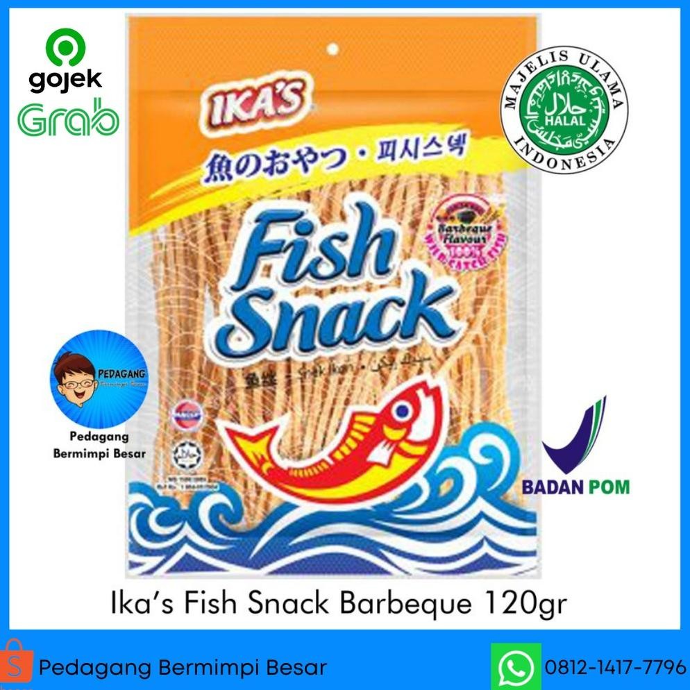 

Ikas Fish Snack BBQ 120gr Snack Ikan Malaysia Snack Lidi Ikan
