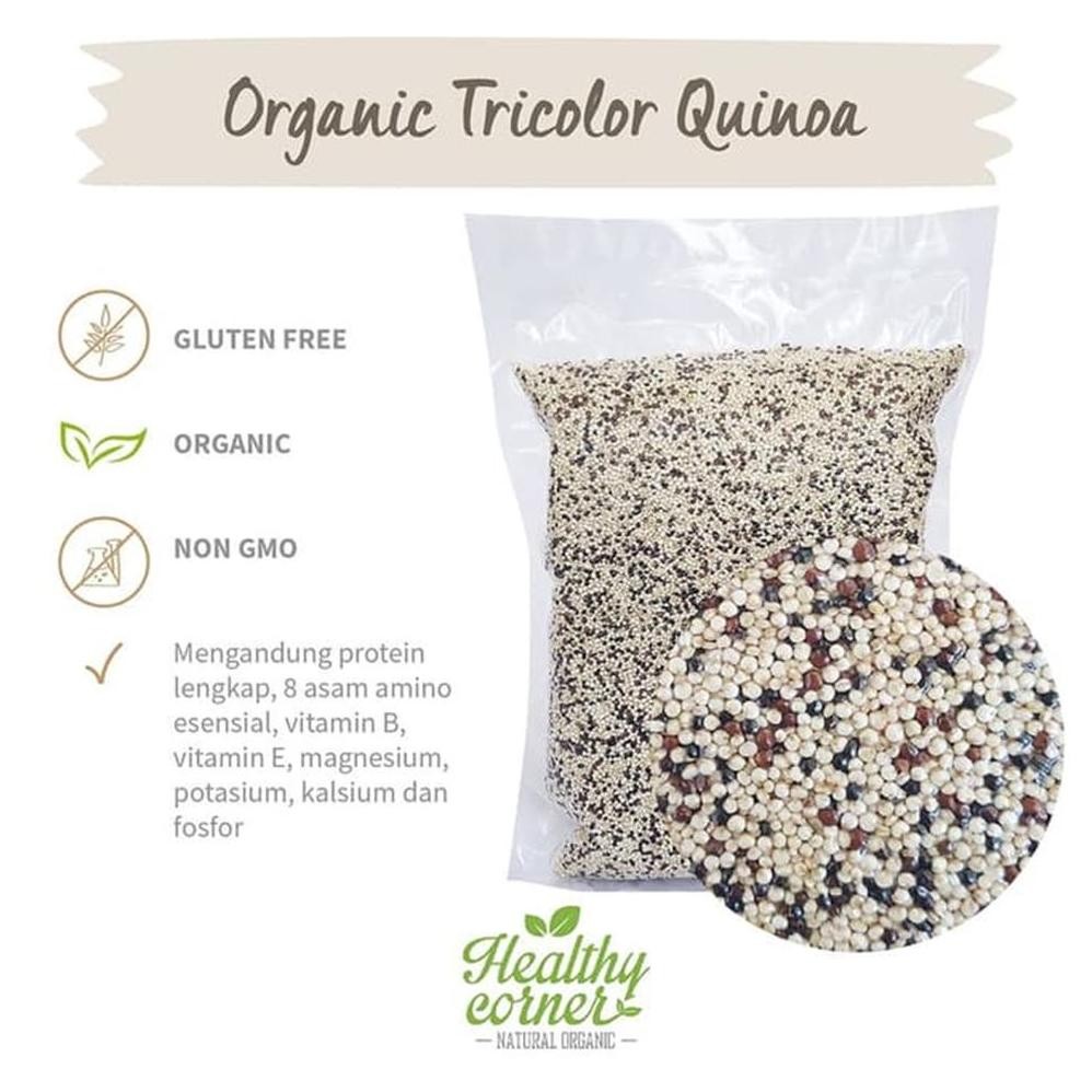 

Quinoa Tri Colour 1 Kg Tricolor Quinoa White Red Black