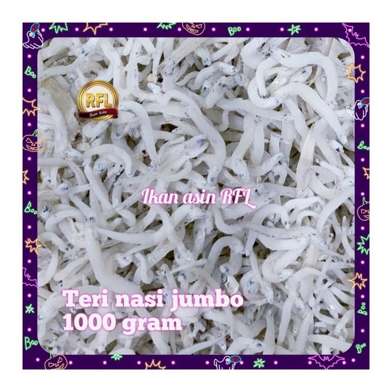 

ikan asin teri nasi medan jumbo 1000 gram