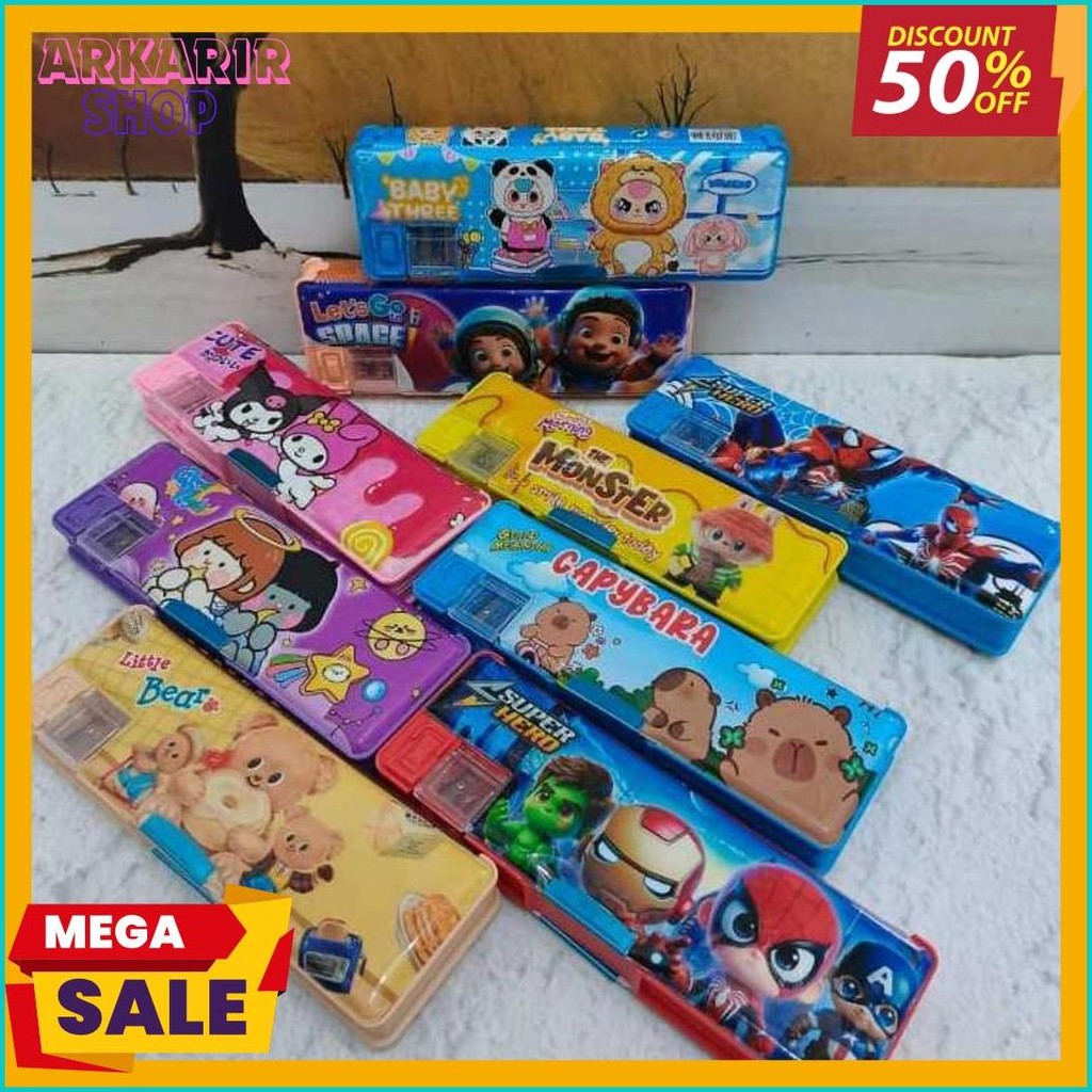 

Kotak Pencil Magnet Tanggung/Pencil Case Magnet Tanggung Tepak Terlengkap Dan Termurah