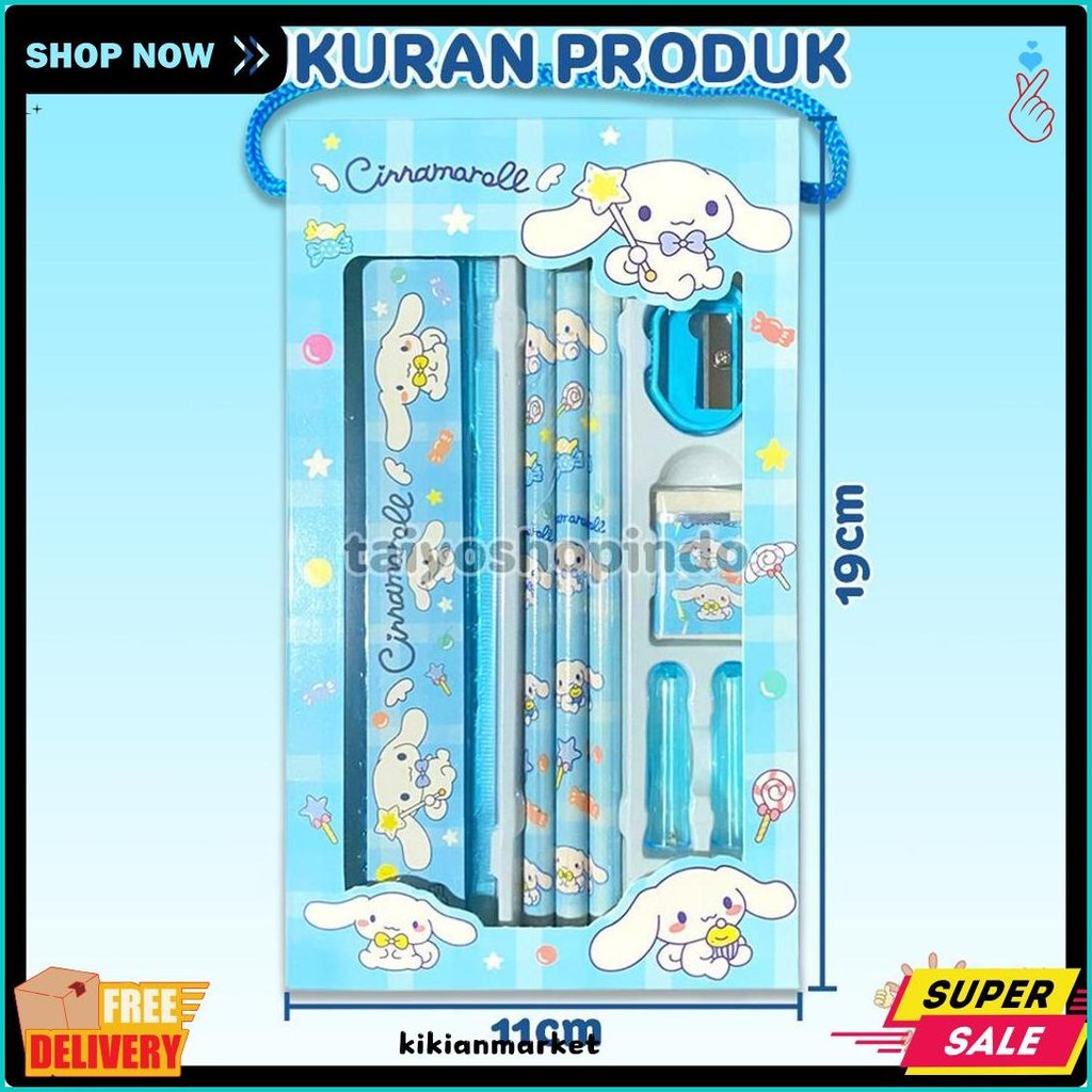 

Taiyo Alat Tulis Set Karakter Stationery Pensil Penghapus Rautan Penggaris Pencil Eraser Ruler Atk Terlaris! Produk Ini Banyak Dicari
