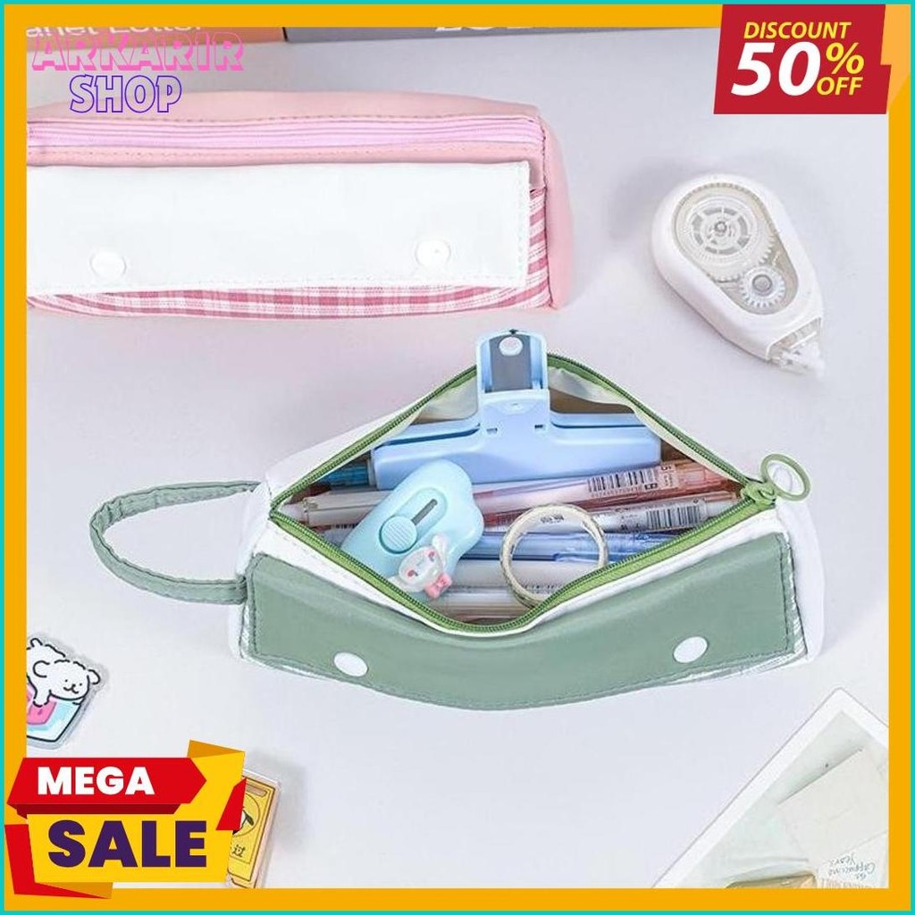 

Tas Serbaguna Tempat Pensil Pen/Pouch Make Up Kotak Pensil Stationery Y3507 Terlengkap Dan Termurah