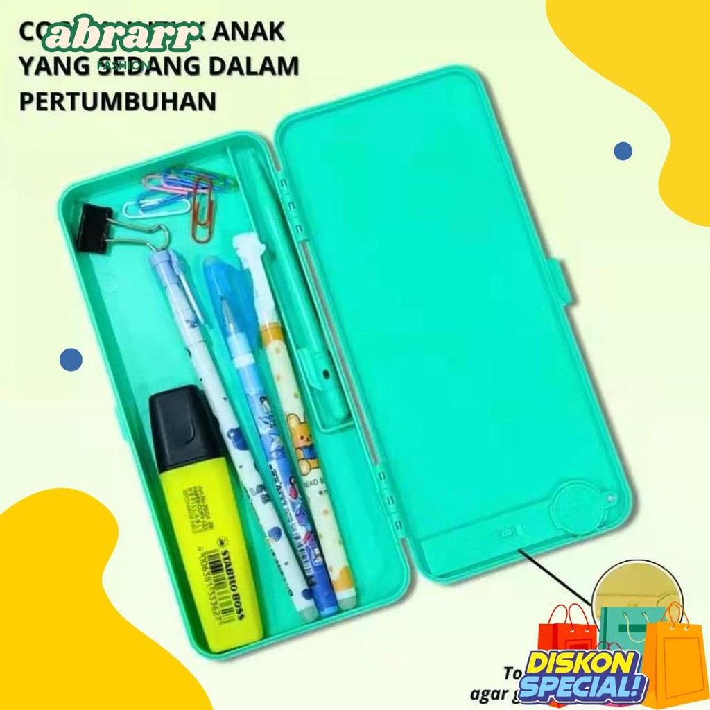 

Kotak Pensil Anak 2 In 1 Pen Case Writing Pad Tempat Pencil Gambar Terlaris! Produk Ini Banyak Dicari