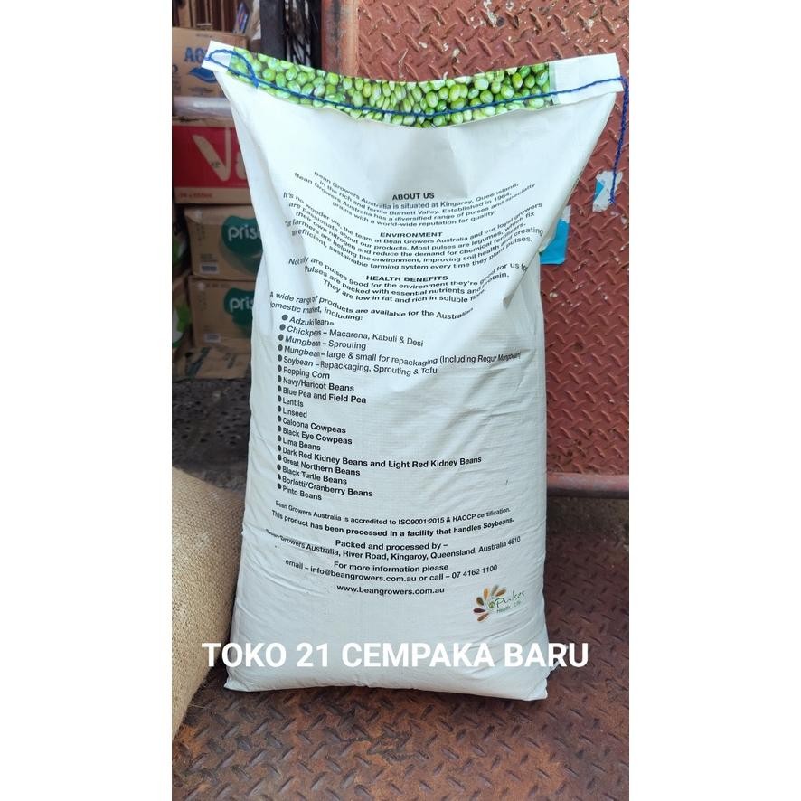 

Kacang Hijau Impor Australia Super 1 KARUNG isi 25 KG Kiloan