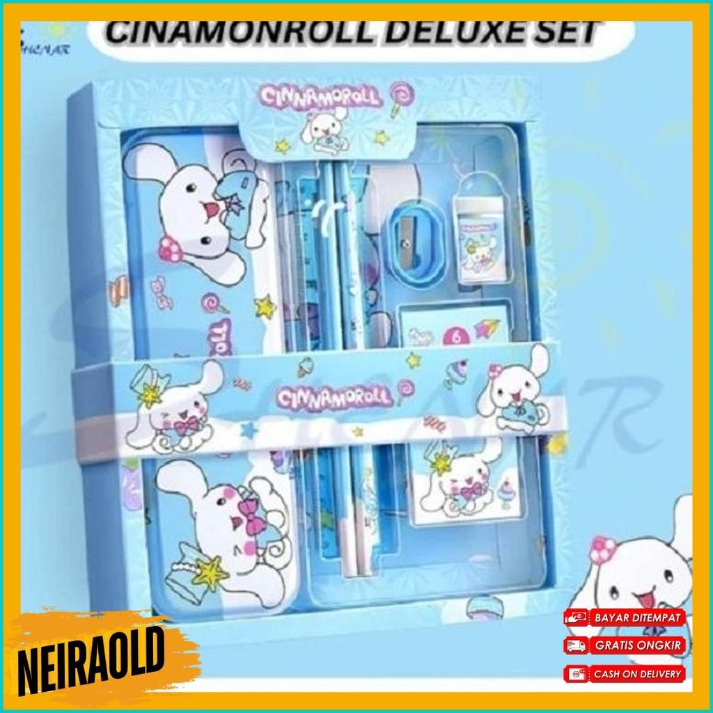 

Shenar Alat Tulis Anak / Set Perlengkapan Alat Tulis Anak / Aika & Helena Stationery Set Diskon