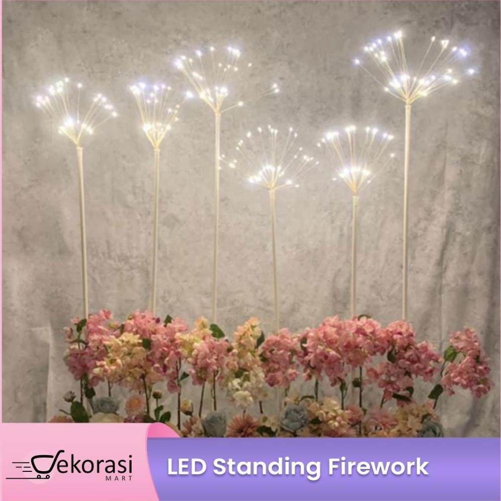 Terlaris Termurah Led Standing Firework / Lampu Dekorasi / Lampu Hias / Lampu Pelaminan