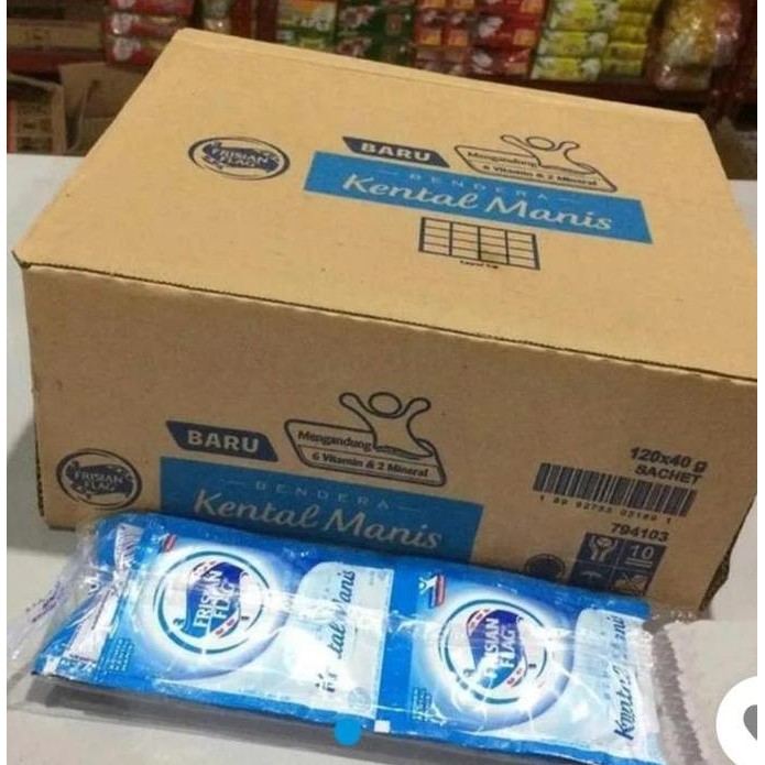 

SUSU KENTAL MANIS FRISIAN FLAG SACHET 6 PCS PS