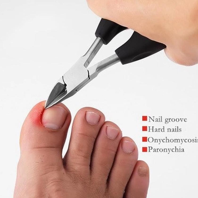 Produk Pilihan Premium Gunting Kuku Miring Anti Cantengan Pemotong Kuku Miring Jempol Kaki Nail Groo