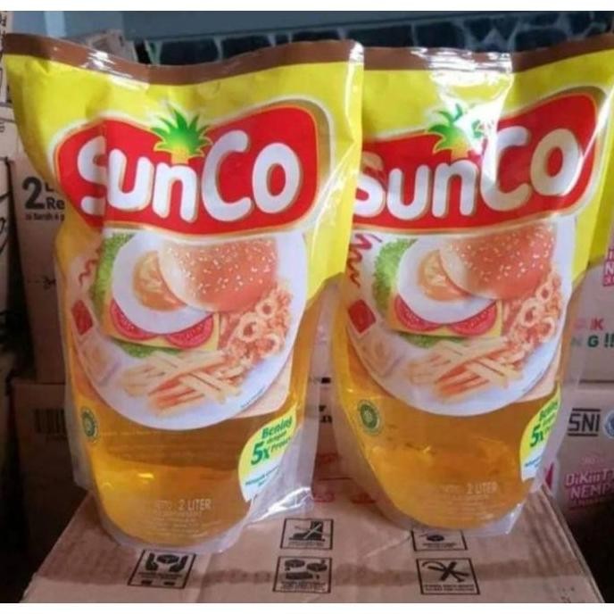 

Minyak Goreng SUNCO Pounch 2000ml - Minyak Masak Berkualitas Tinggi - Oil GM