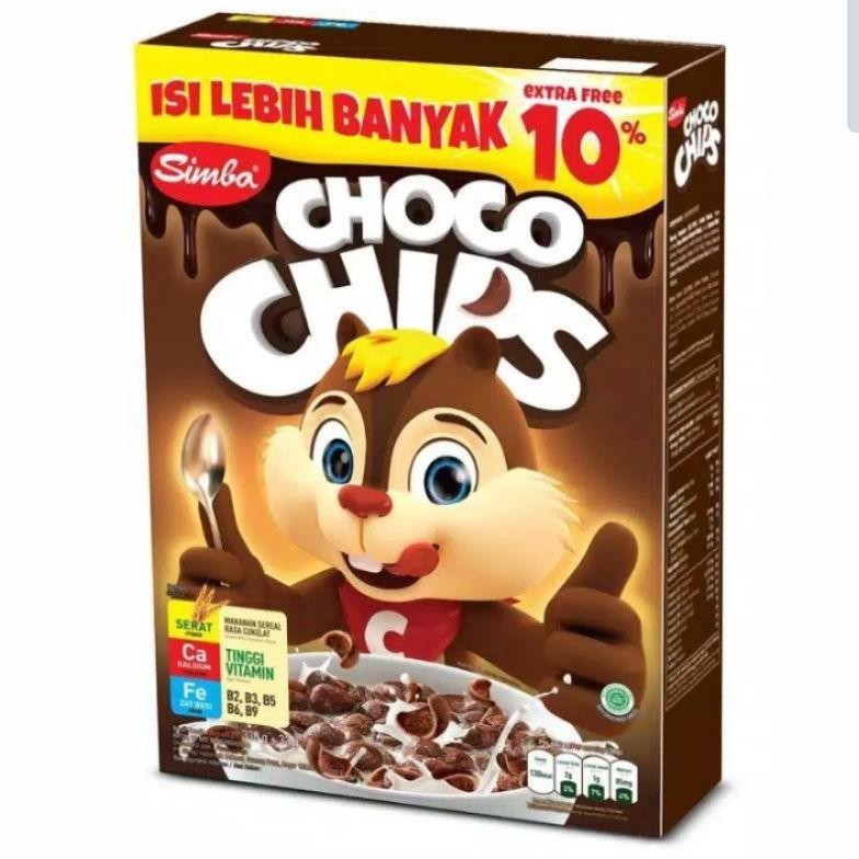 

SIMBA Choco Chips Box 330gr Nugi