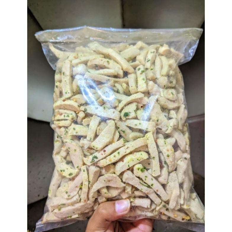 

Basreng original daun jeruk kemasan 1 Kg Nugi