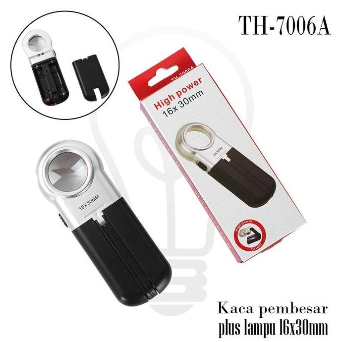 

Kaca Pembesar Plus Lampu 16X30Mm Th-7006A - Lampu Kaca Pembesar Kualitas Terbaik Harga Termurah