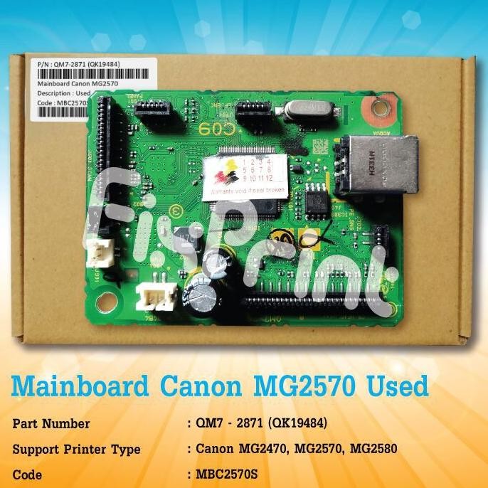 Mainboard Canon MG2470 MG2570 MG2580 Motherboard Printer MG2570 Logic Board MG2570 MG2577 MG2577s Nu