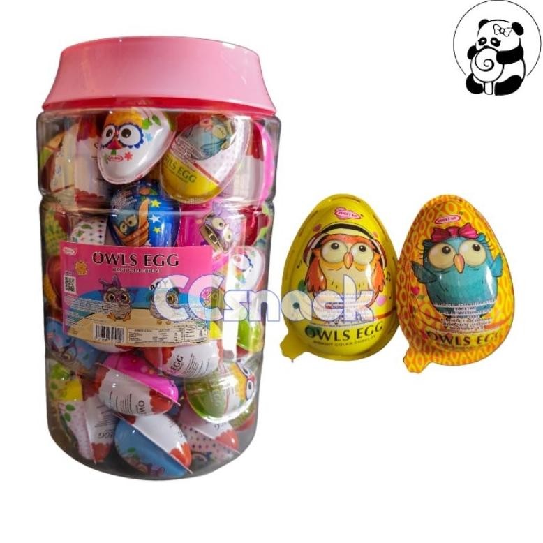 

OWLS EGG COKELAT TOPLES ISI 60 Nugi
