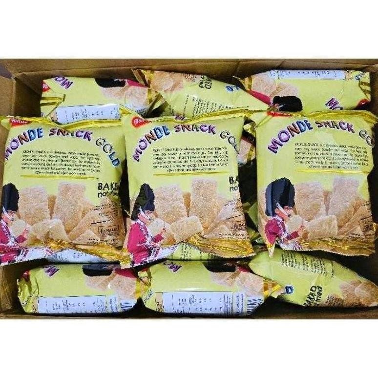 

Monde Serena Snack Gold 27gram isi 15pcs Nugi