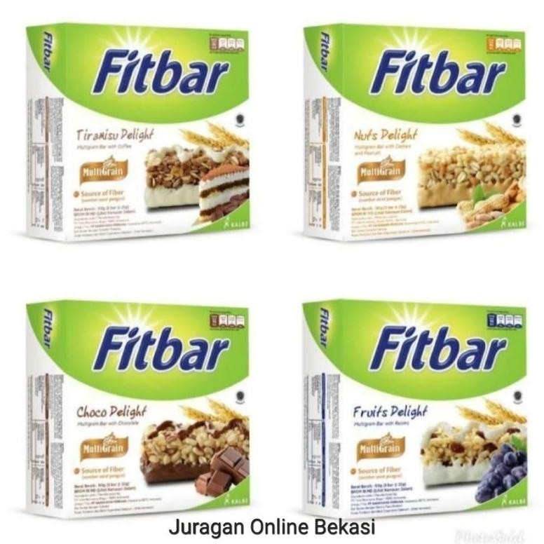 

FITBAR DELICIOUS MULTIGRAIN BAR [5x22gr] " PALING MURAH DI BEKASI " Nugi