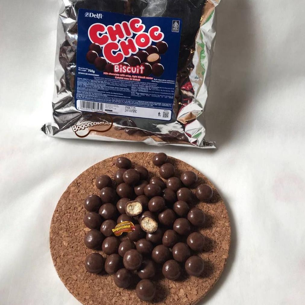 

Coklat Delfi Chicchoc Biscuits 750gr (dengan label) Nugi