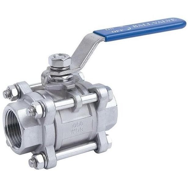 BALL VALVE 2 1/2 INCH STAINLESS STEEL 304 3PC / BALL VALVE 2 1/2" ORIGINAL DAN TERPERCAYA