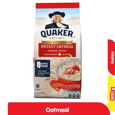

Quaker Instant Oatmeal 800 Gr Pouch 800Gr Nugi