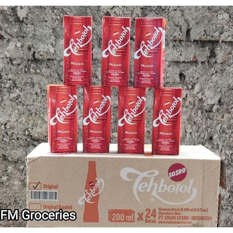 

Teh botol Sosro 200ml isi 24 pcs Nugi