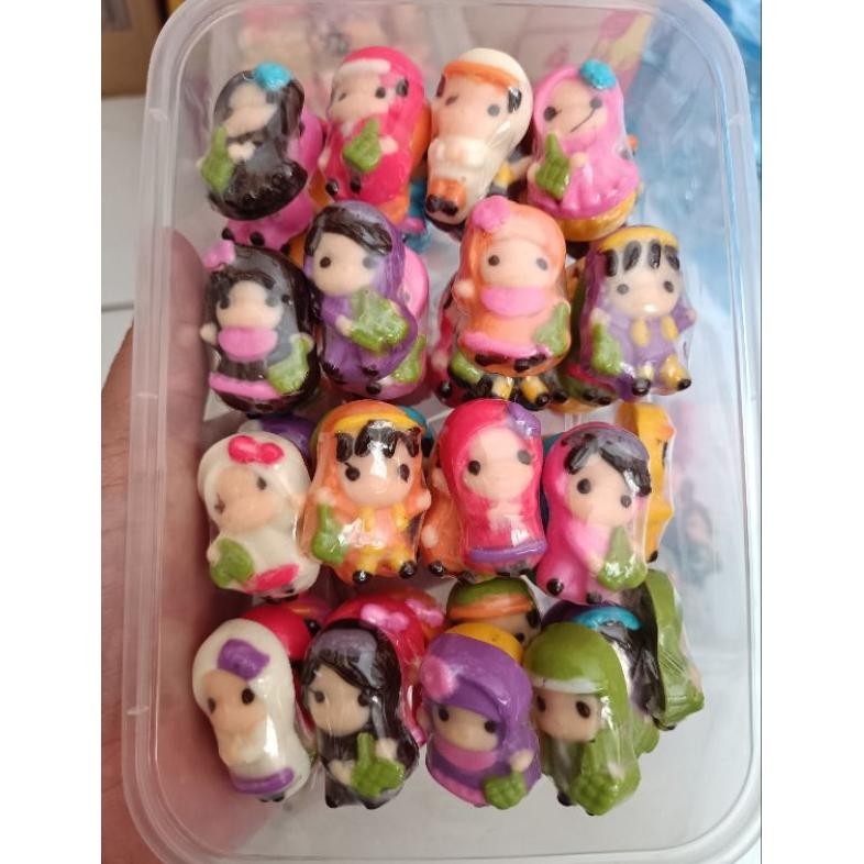 

Coklat Karakter Santri/hijab isi 50pcs Nugi