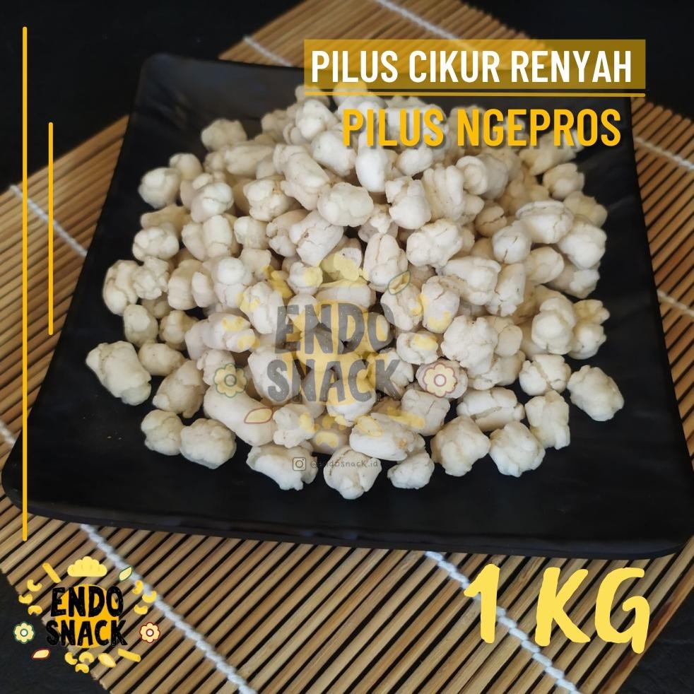 

1 Kg PILUS CIKUR RENYAH tidak Keras, Empuk, Ngepros Rasa Cikur Topping Baso Aci, Cuanki Nugi