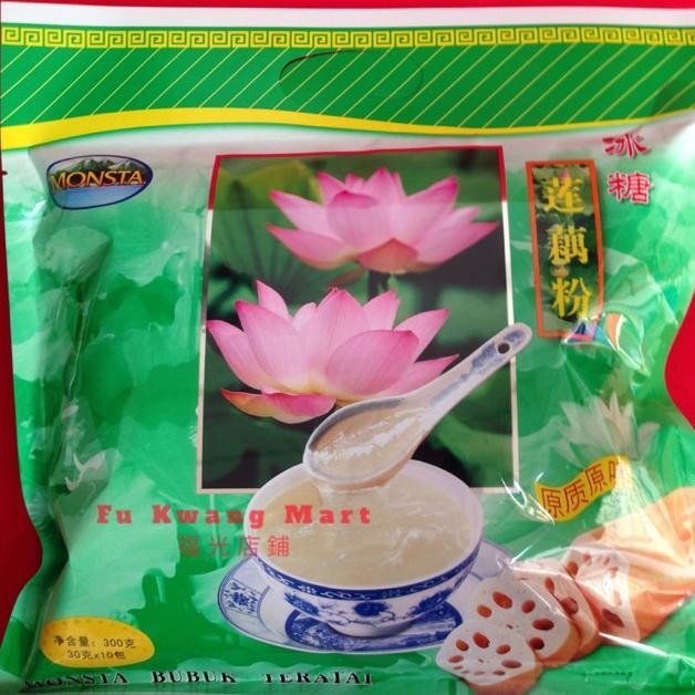 

Monsta Minuman Serbuk Bubuk Tepung Pati Akar Teratai instan 300 gram Nugi