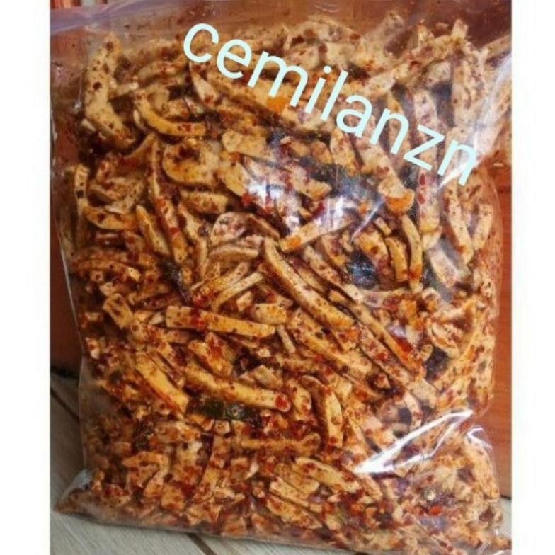 

Basreng pedas keripik basreng daun jeruk 1kg bumbu melimpah Nugi