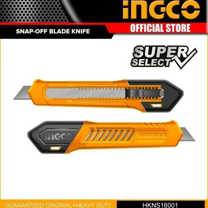 

Original Ingco Hkns16001 Cutter Pisau Ukuran Besar 18 X 100Mm