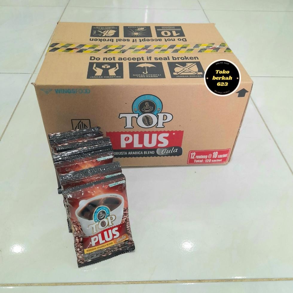 

1 Dus TOP KOPI PLUS GULA Isi 120 Sachet Nugi