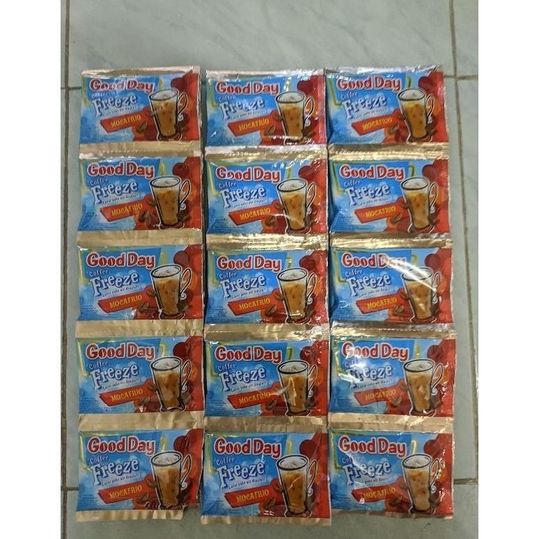 

Good day freeze mocafrio 30g renceng (isi 10 sachet) Nugi