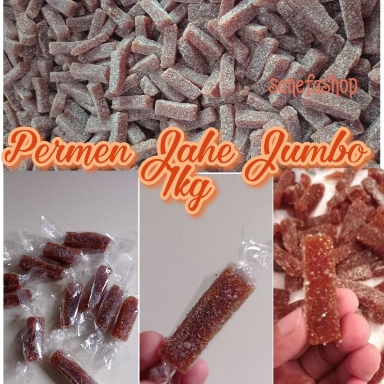 

PERMEN JAHE MERAH/Permen Jahe Jumbo/Permen Jahe 1 kg /1000 gram Nugi
